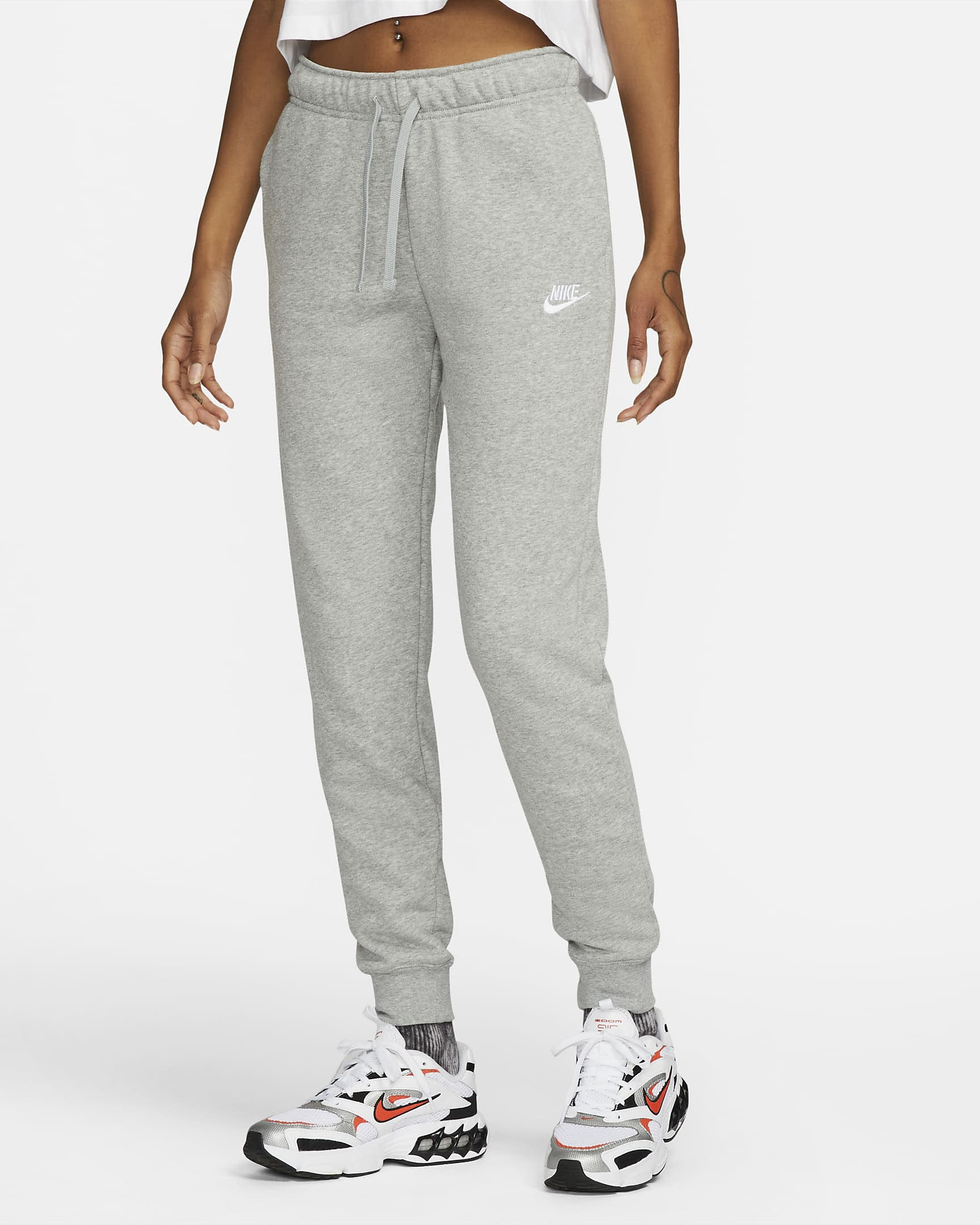 NIKE SPORTSWEAR CLUB FLEECE Damen Jogginghose Trainingshose grau NEU