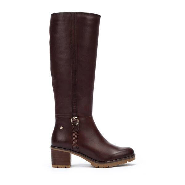 Pikolinos LLanes Stiefel Slipper ungefüttert modisch Damen schwarz