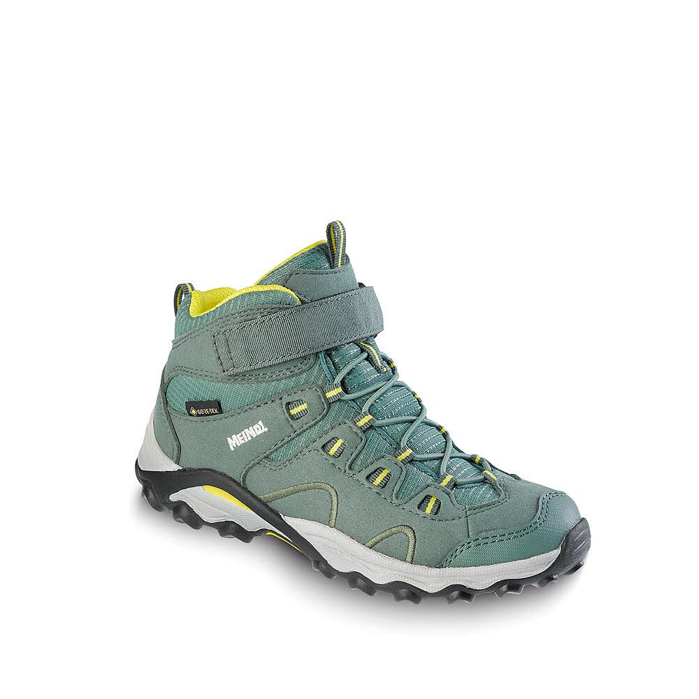 Meindl Lucca Junior Mid GTX Kinder Wanderschuhe Mid Trekkingschuhe grün