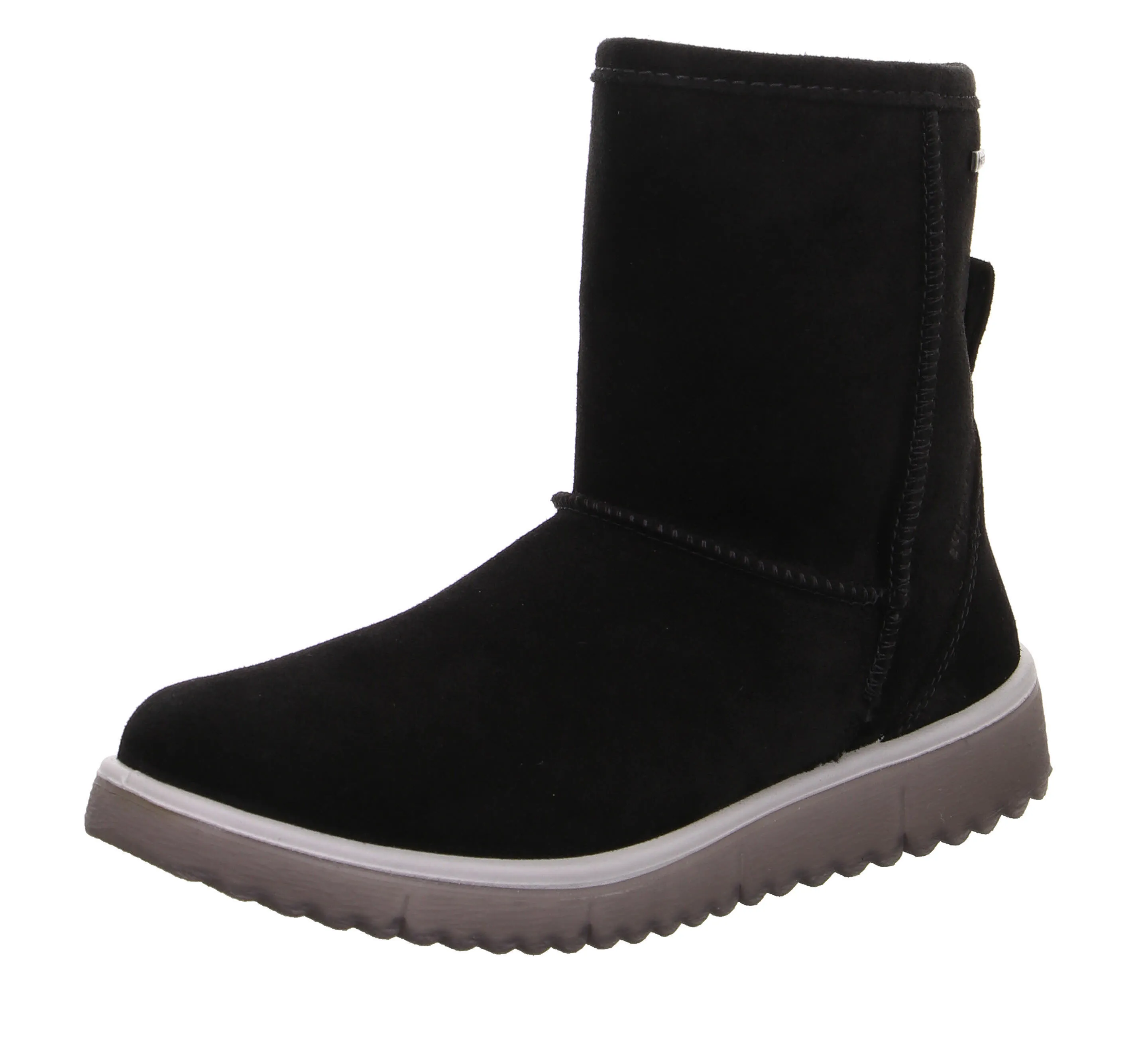 Superfit LORA Stiefelette Stiefel Slipper gefüttert Mädchen Damen schwarz