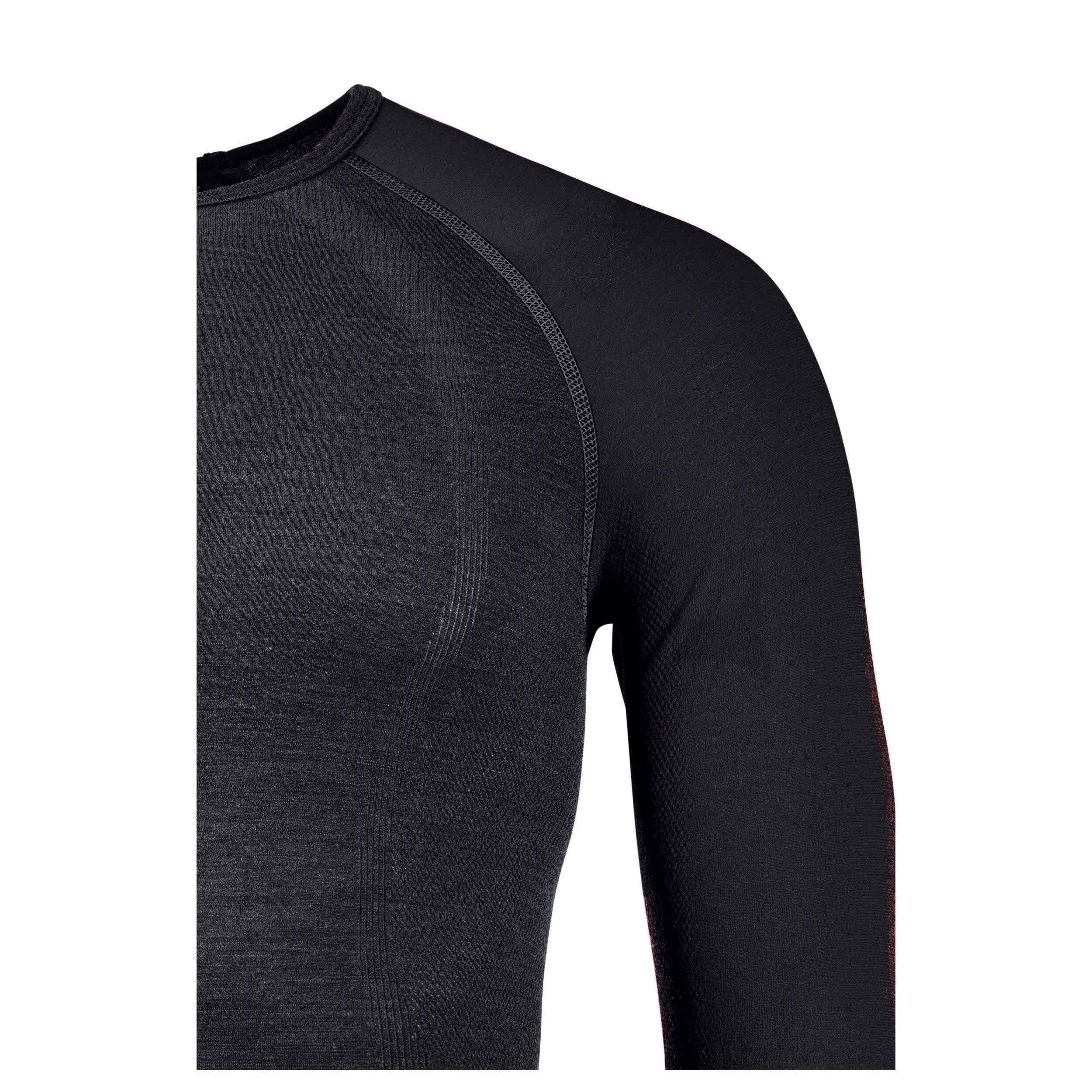 Ortovox 120 COMP LIGHT Longsleeve Langarmshirt Funktionsshirt Herren schwarz
