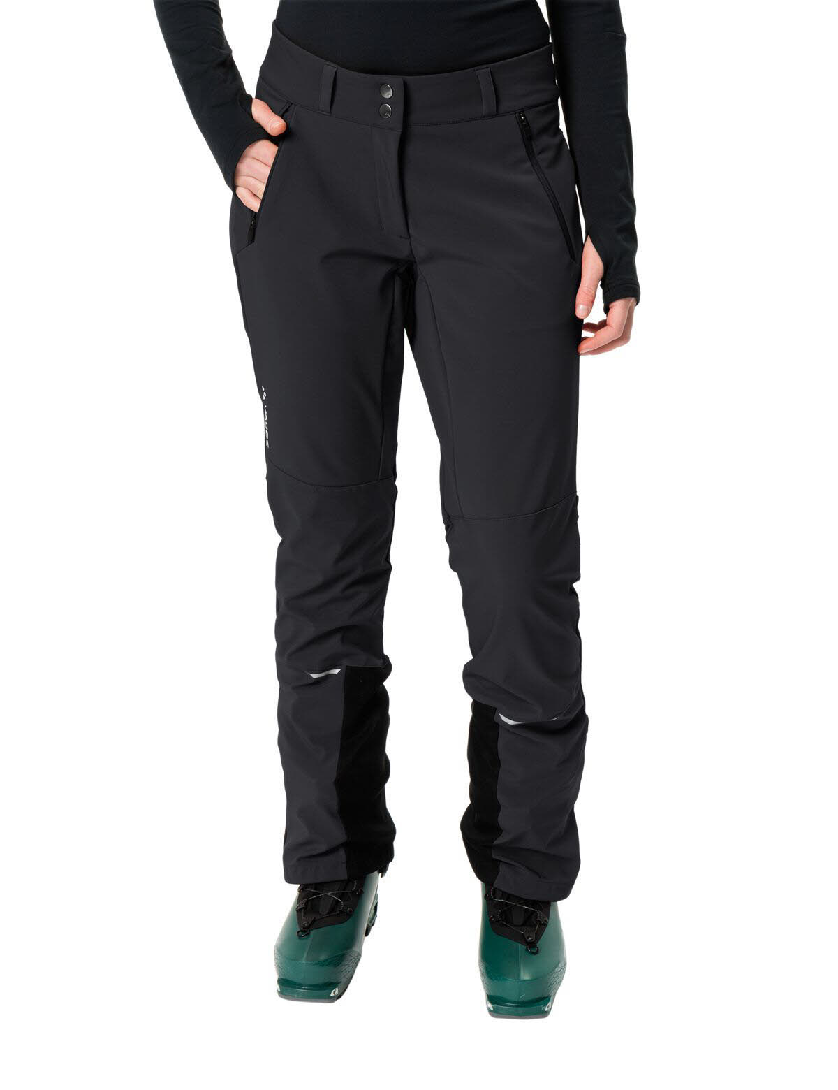Vaude LArice Skitouren Hose Softshellhose schwarz Damen NEU