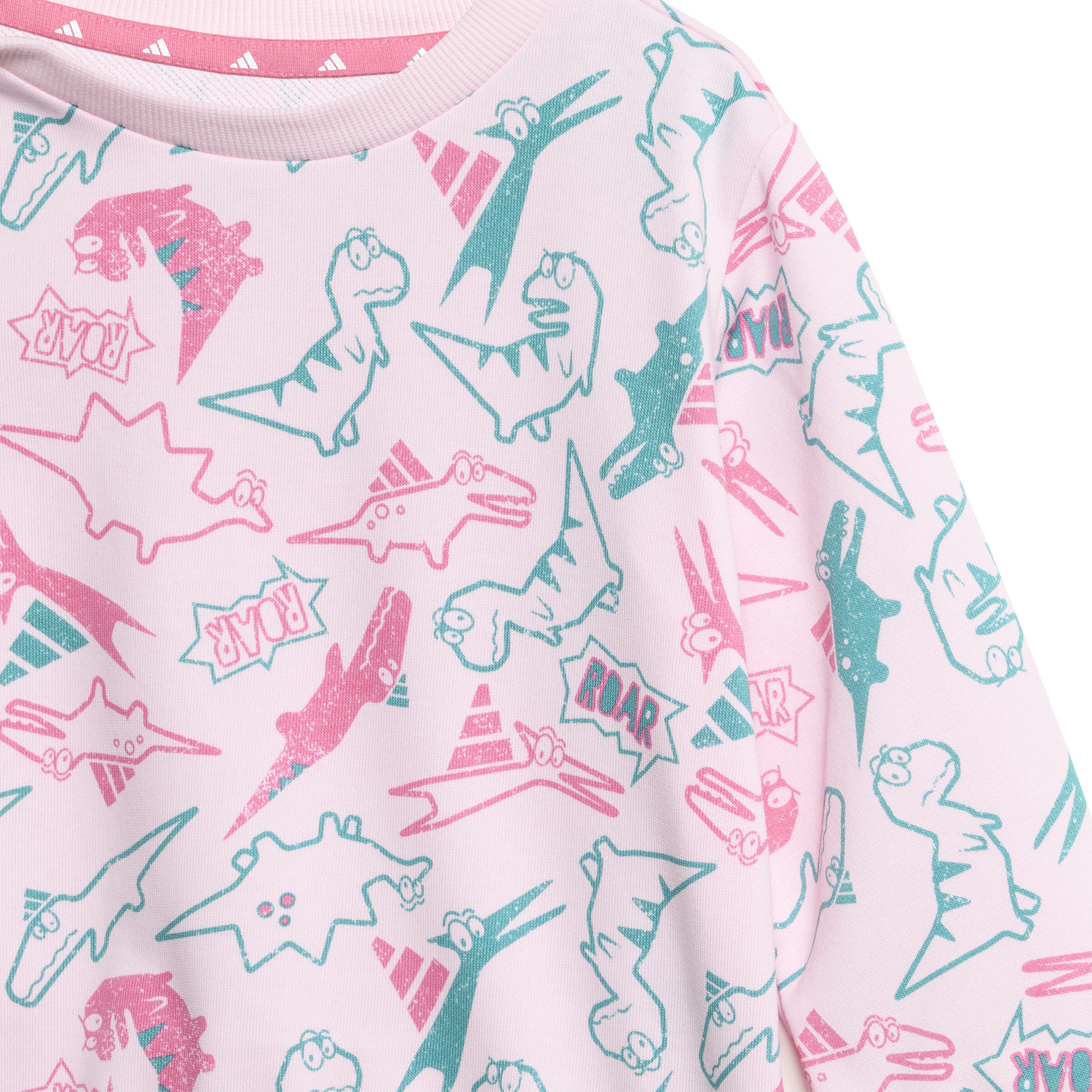 adidas Seasonal Essentials Adiraptor French Terry Mädchen Jogger-Set pink