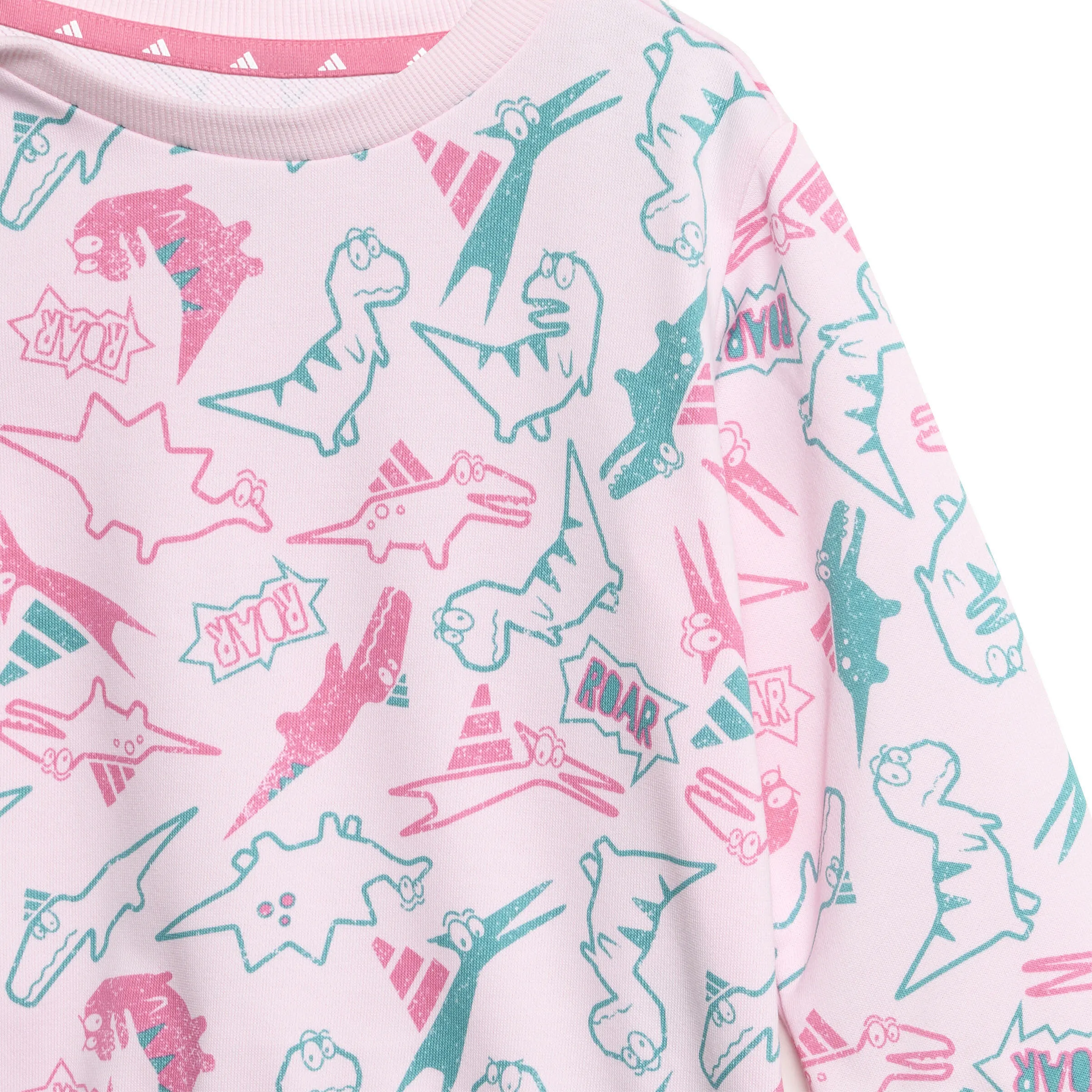 adidas Seasonal Essentials Adiraptor French Terry Mädchen Jogger-Set pink