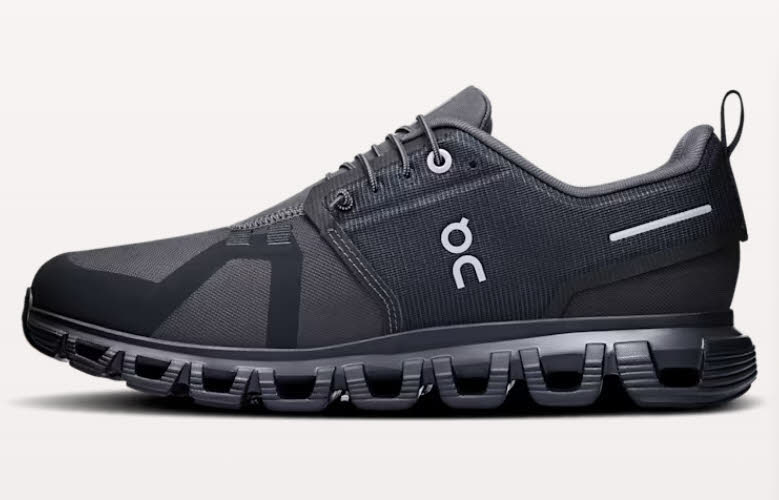 ON Cloud 6 WP Sneaker Freizeitschuh wasserdicht Damen schwarz