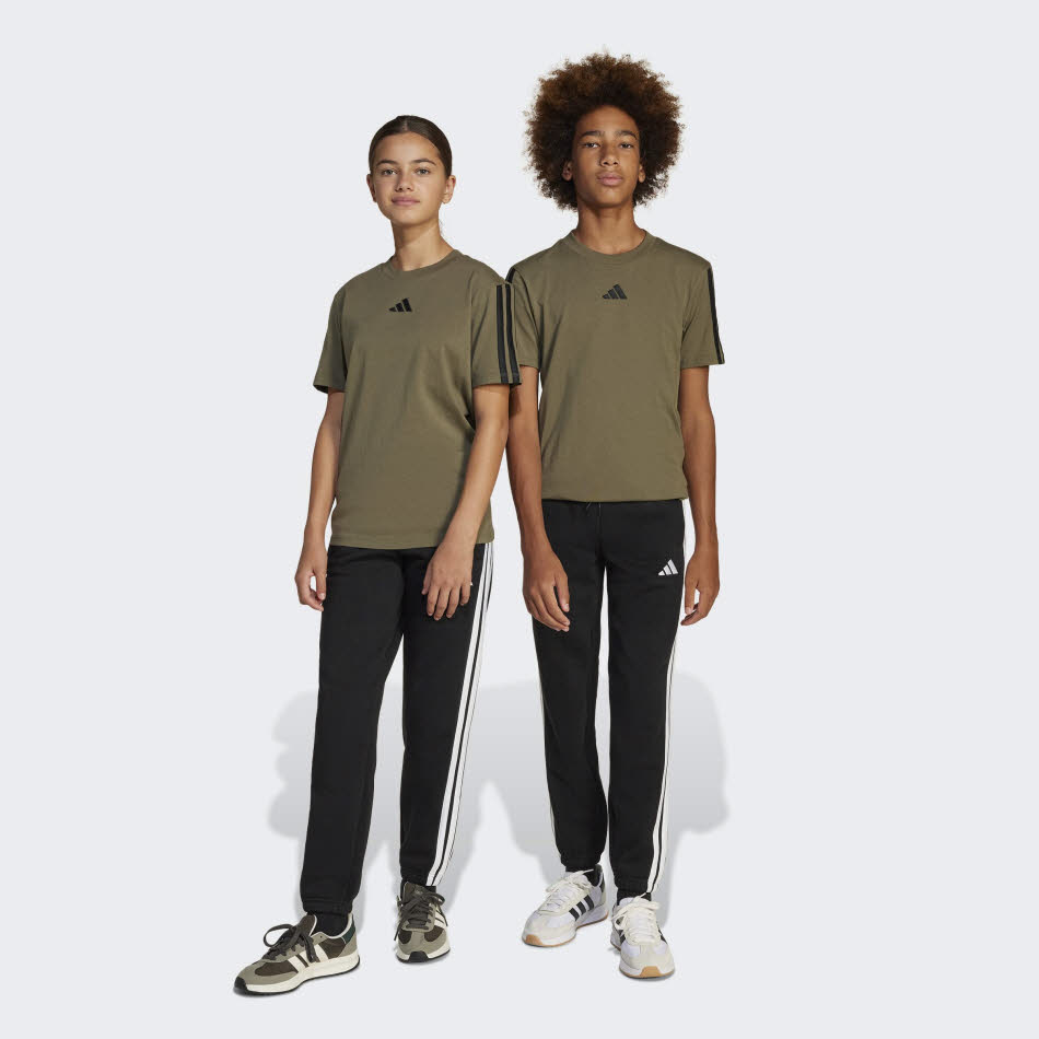 adidas Essentials Kinder Jogginghose schwarz/weiß