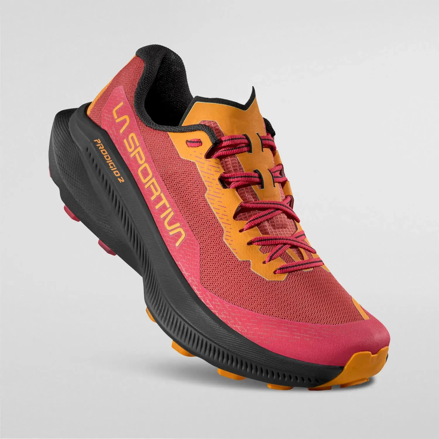 La Sportiva Prodigio 2 Damen Trailrunningschuh Mineral Red/Azalea