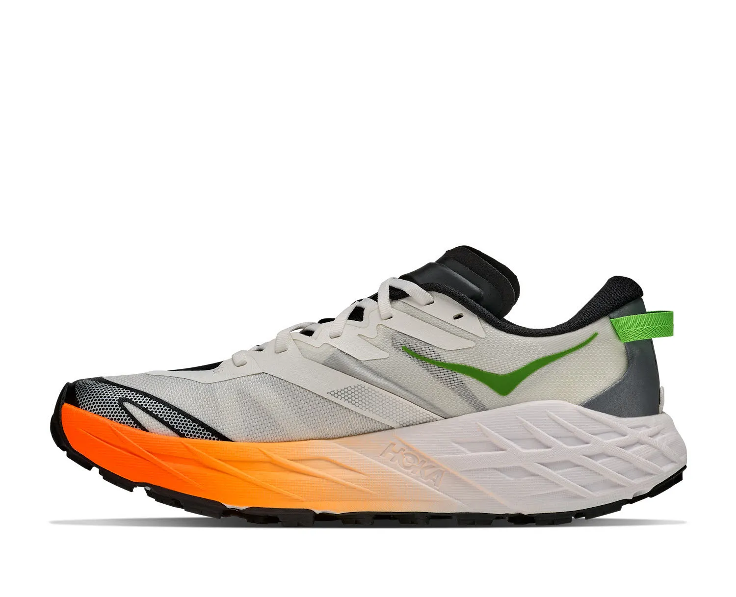 Hoka Speedgoat 7 Herren Trailrunningschuhe Laufschuhe grau/orange