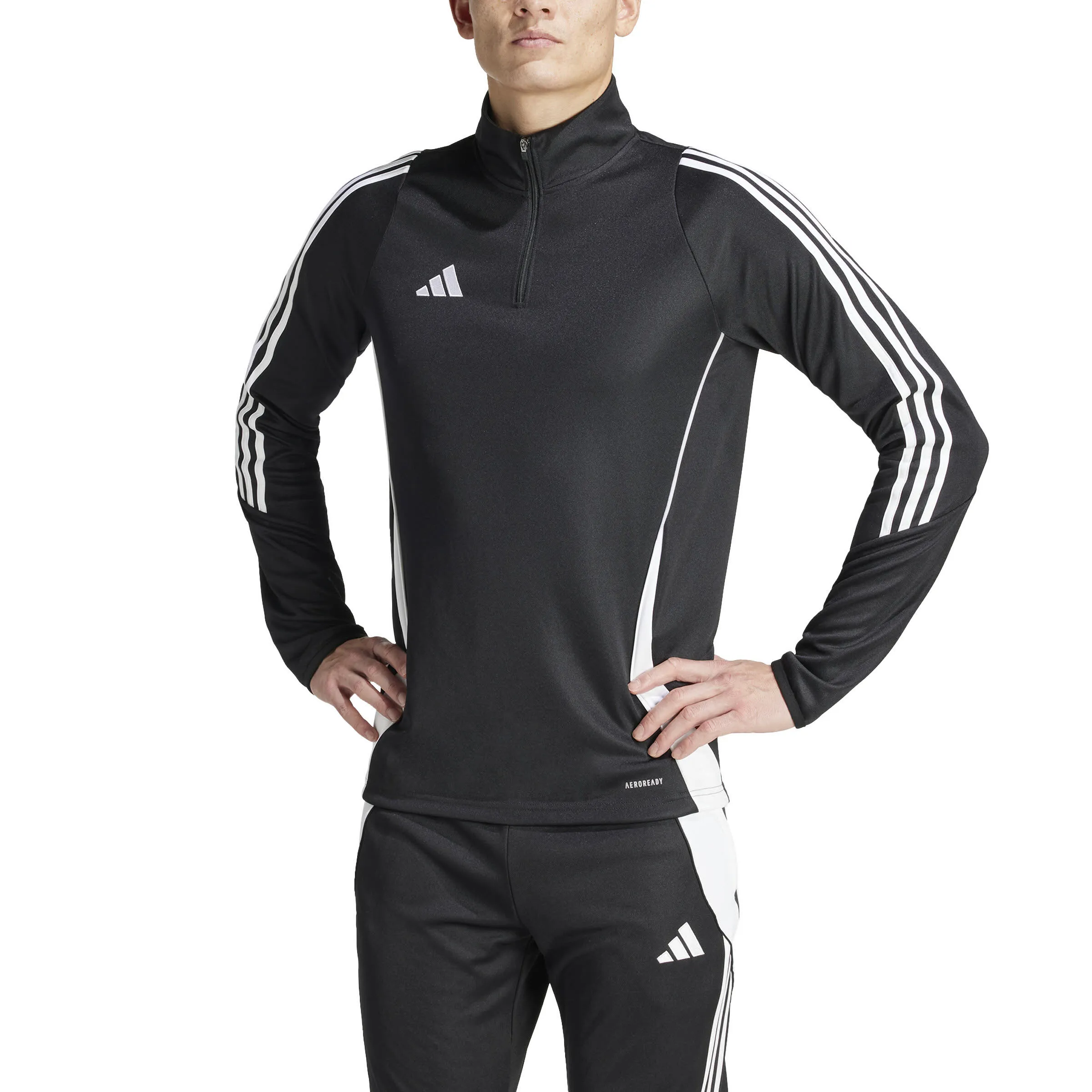 adidas Tiro 24 Trainingsoberteil Trainingspullover Herren schwarz