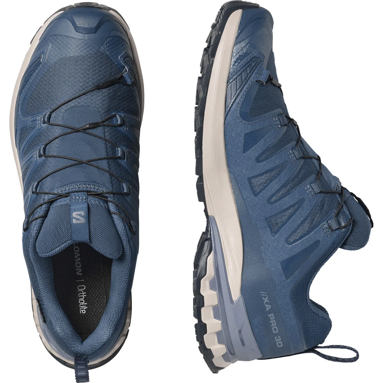 Salomon XA PRO 3D V9 GTX Herren Laufschuhe Trailrunning-Schuhe blau