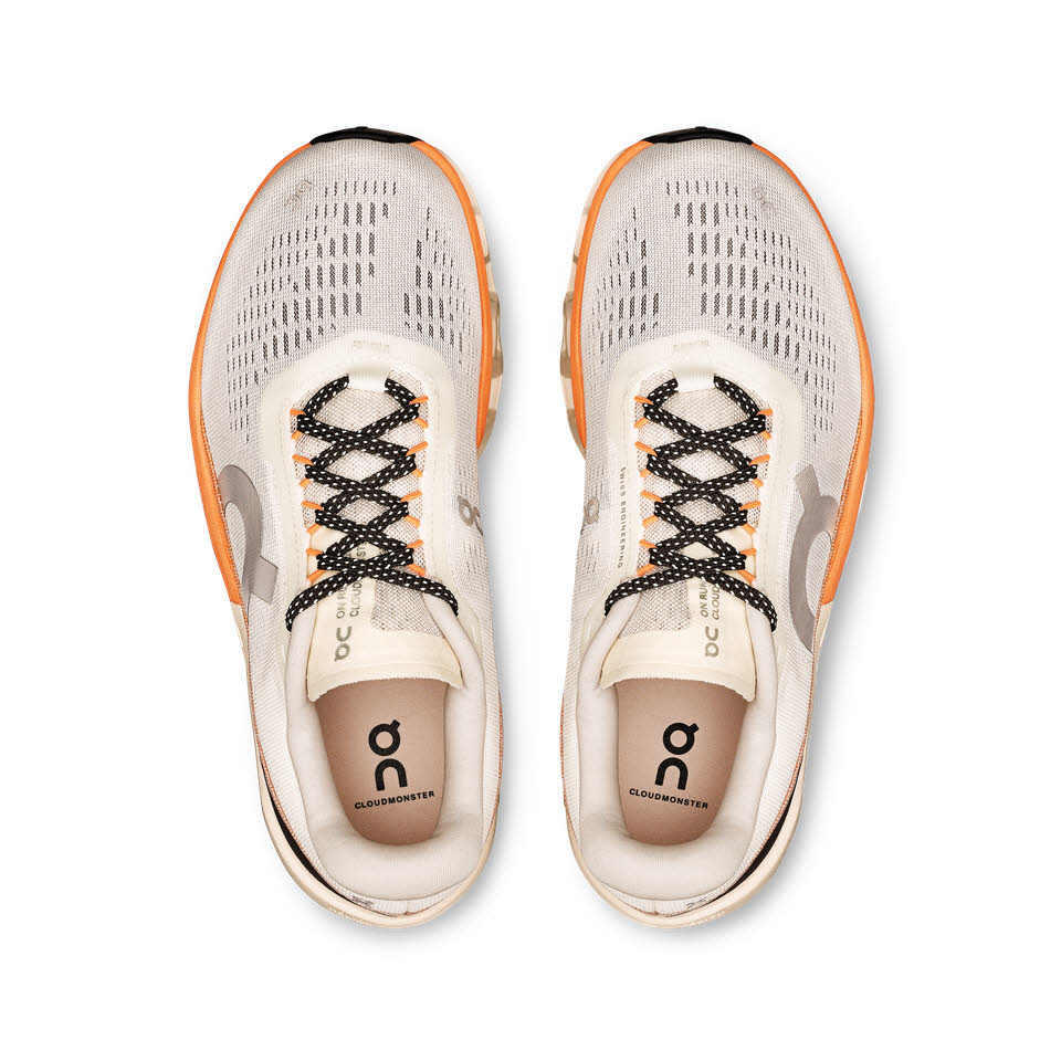 On Cloudmonster 2 Joggingschuh Freizeitschuh Damen Sneaker Laufschuhe weiß