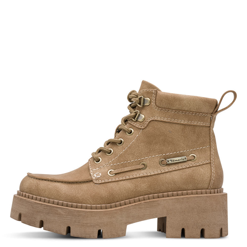 Tamaris Damen Stiefel Stiefelette braun