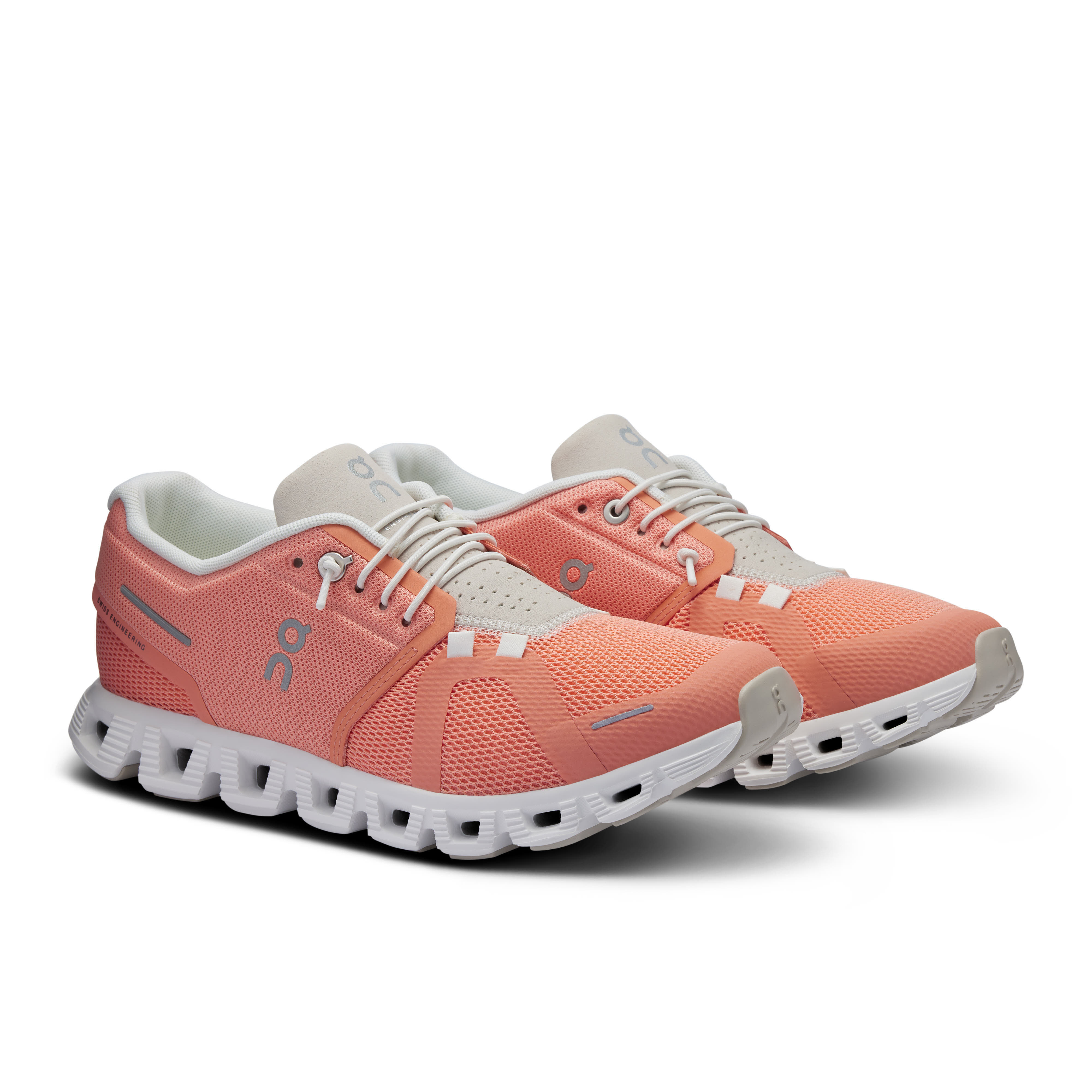 ON CLOUD 5 Damen Sneaker Freizeitschuhe rosa