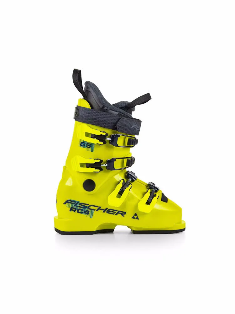 Fischer RC4 65 JR YELLOW/YELLOW Kinder Skischuhe Ski Alpin Stiefel Skiboots gelb