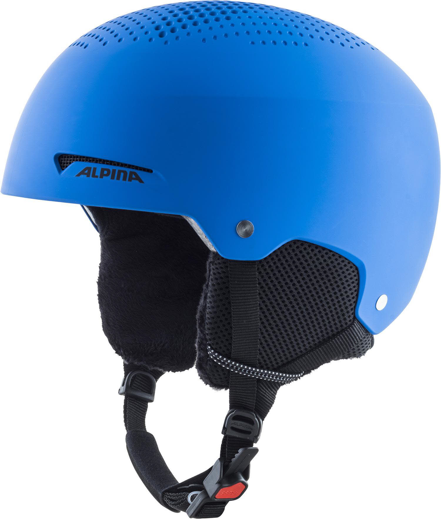 Alpina Zupo Jungen Skihelm 3-Shell Außenschale blau