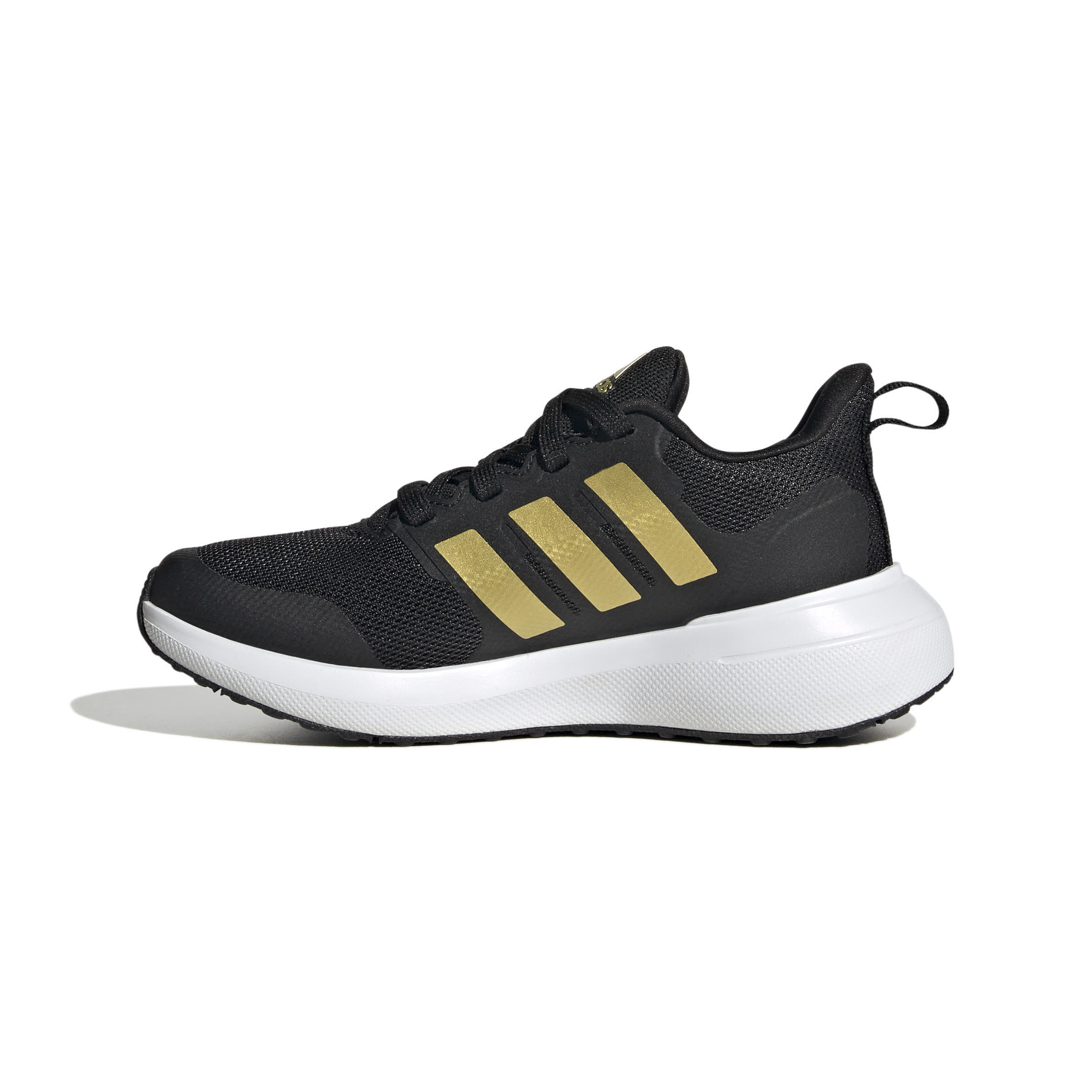 adidas FortaRun 2.0 Mädchen Sneaker Sportschuhe schwarz/gold