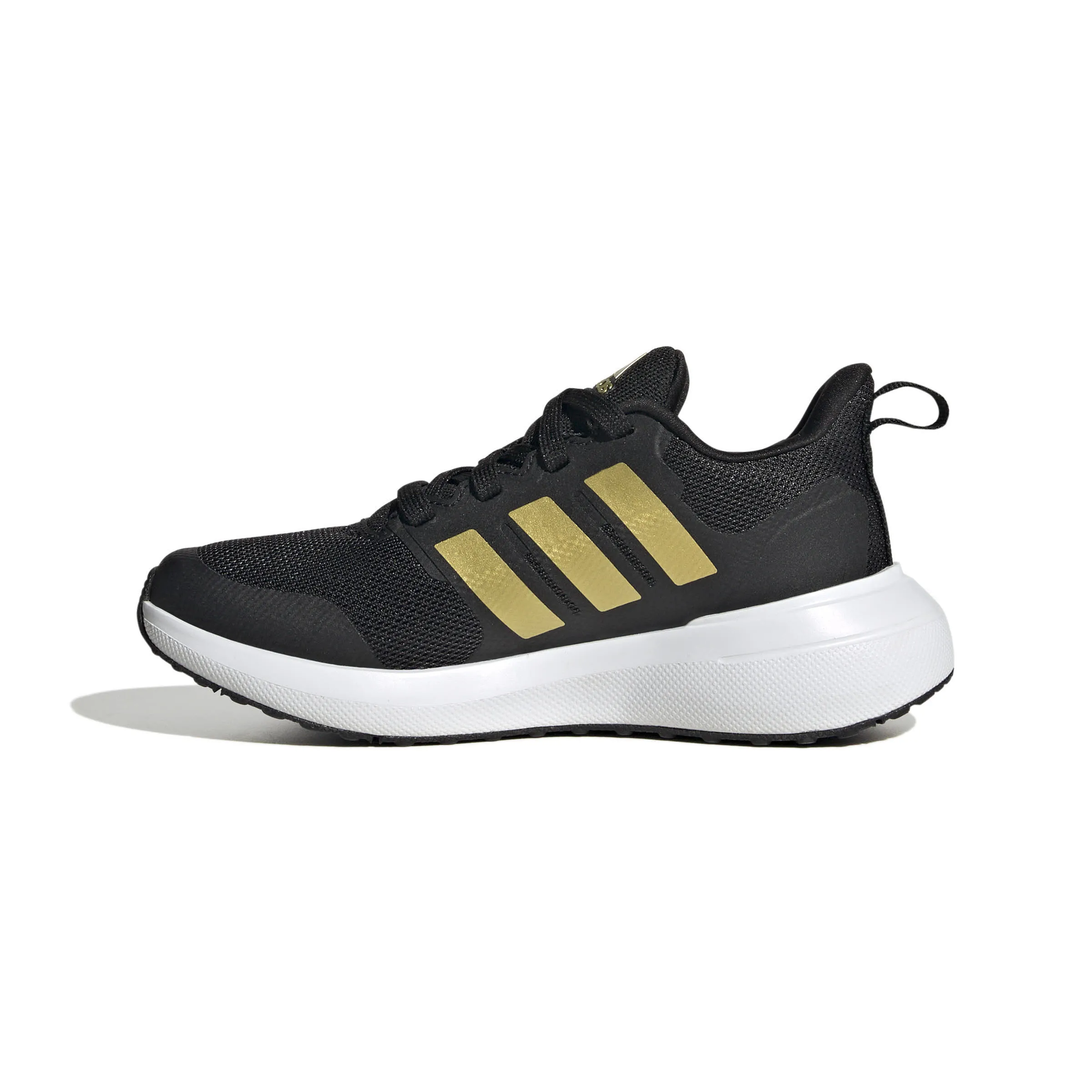 adidas FortaRun 2.0 Mädchen Sneaker Sportschuhe schwarz/gold