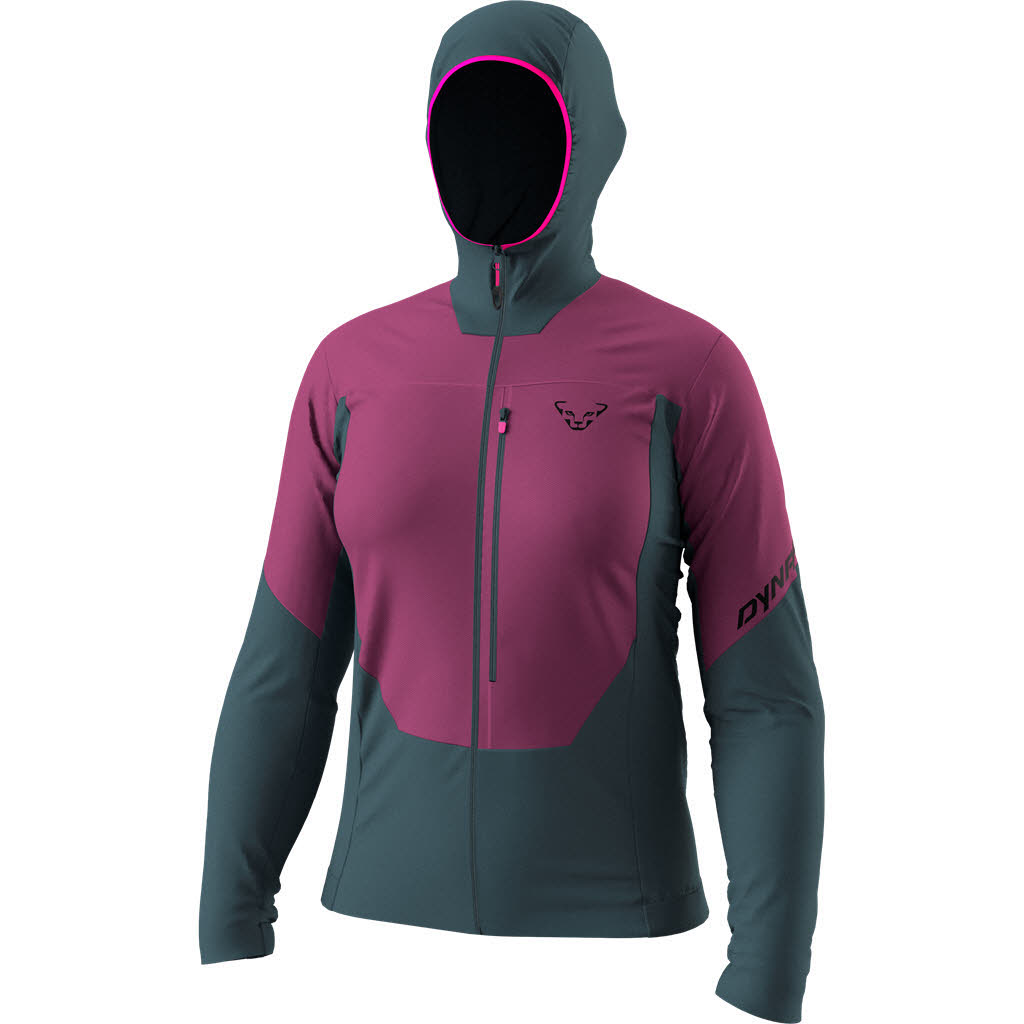 Dynafit Traverse Insulation Damen Kapuzenjacke Isolationsjacke lila