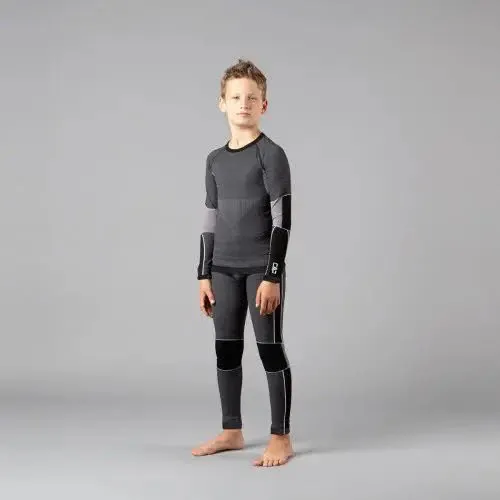 CMP Seamless Set (Hose + Hemd) Funktionsunterwäsche Kinder-Unisex-Set grau NEU