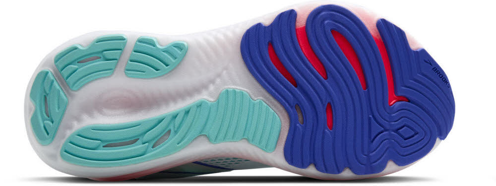 Brooks Glycerin 22 Damen Laufschuhe Joggingschuhe white/limpet shell/amparo blue
