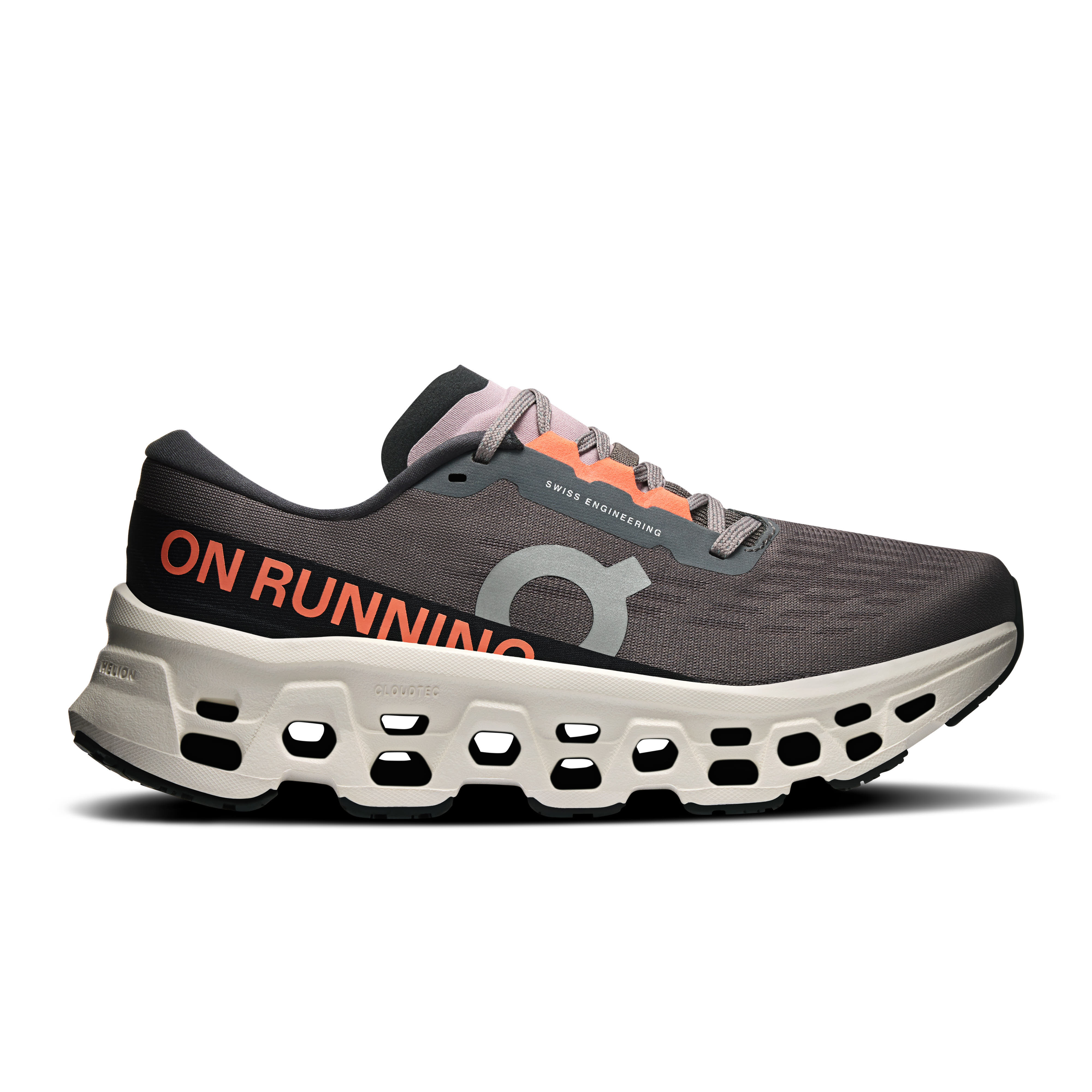ON Cloudmonster 3 Damen Laufschuhe Joggingschuhe grau orange