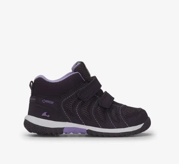 Viking Cascade Mid III GTX Sneaker Klettverschluss Kinder schwarz lila