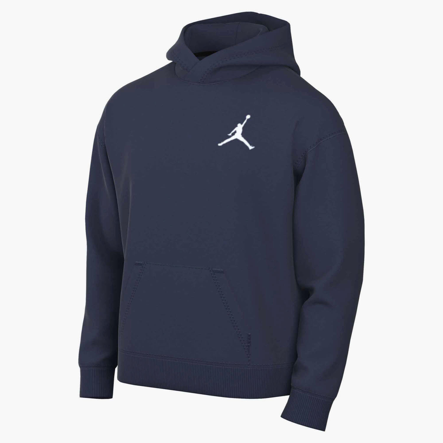 Nike J JUMPMAN FLC PO 2 Herren Hoodie Kapuzenpullover blau