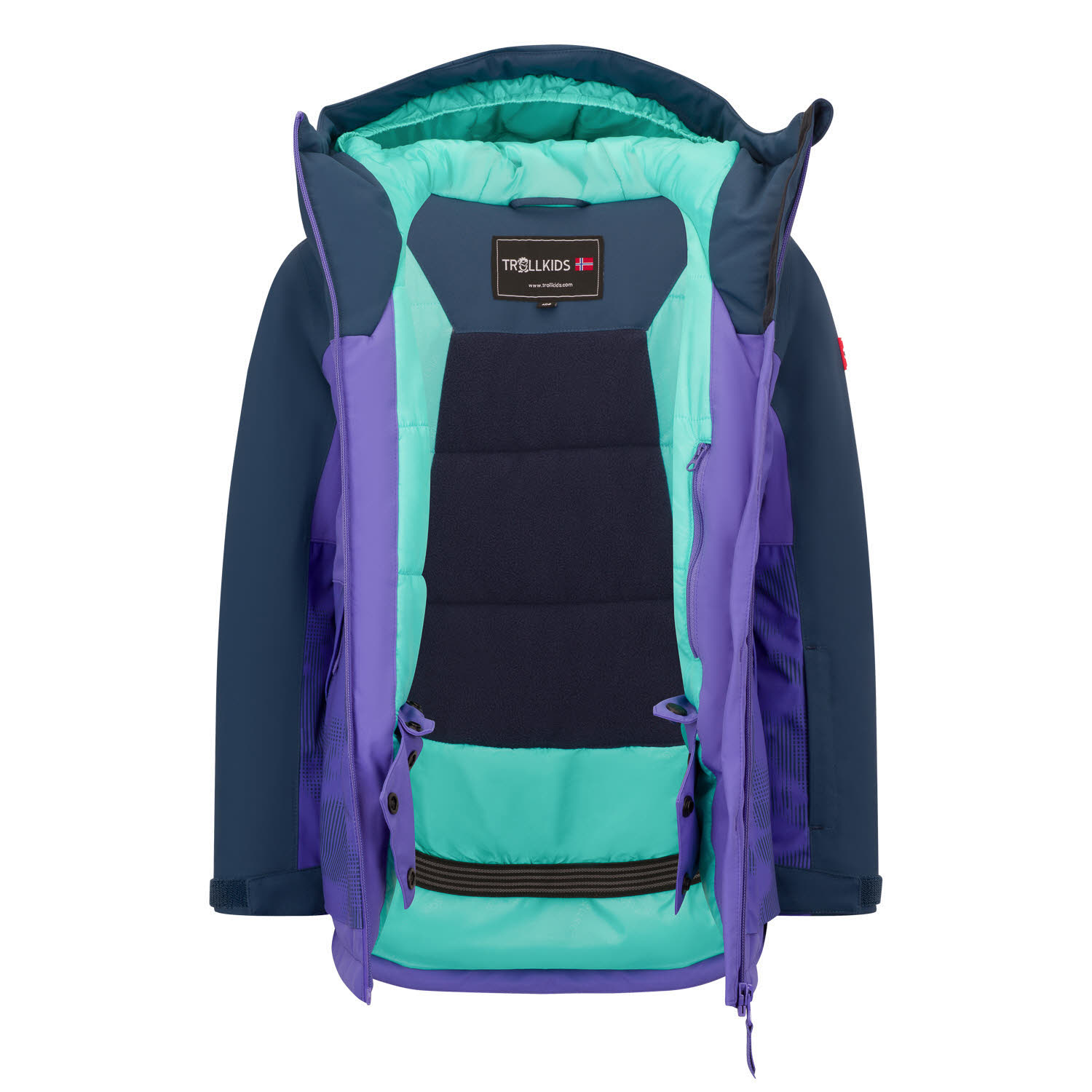Trollkids Lifjell Jacket XT Mädchen Skijacke Winterjacke lila