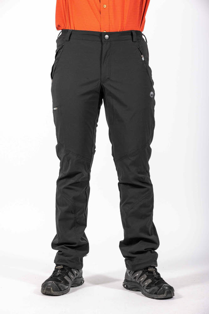 Maul Sport Nebelhorn REC Herren Trekkinghose gefüttert schwarz