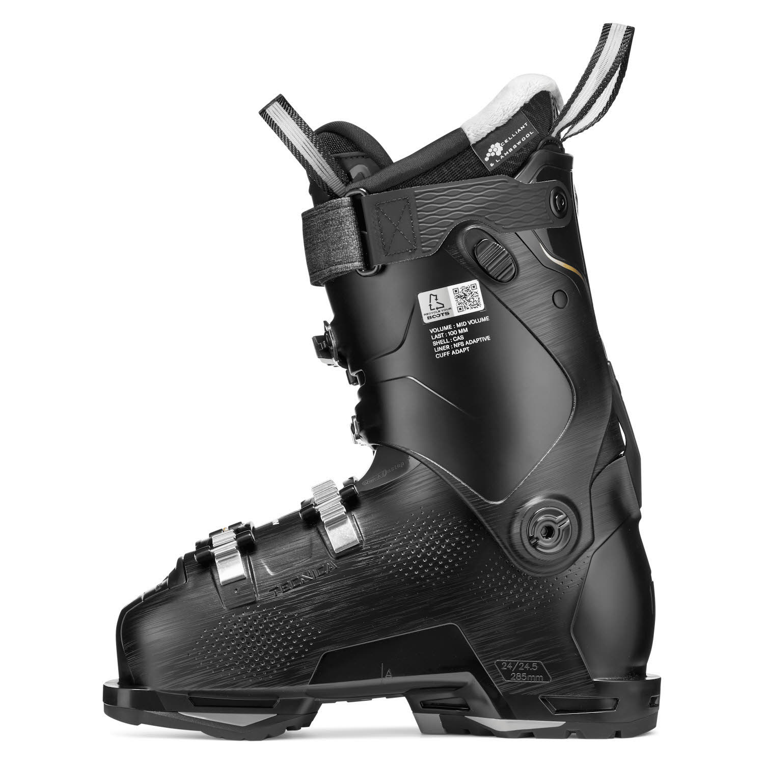 Tecnica Mach Sport MV 85 W GW Damen Skischuh Skistiefel schwarz