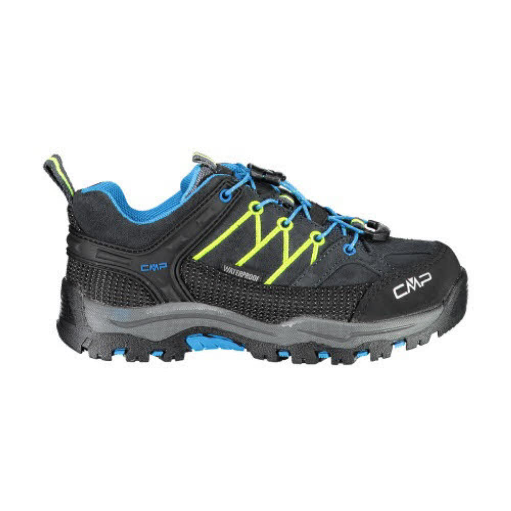 CMP Kids Rigel Low Trekkingschuh Kinderschuh Wanderschuh wasserdicht Outdoor Jungen blau