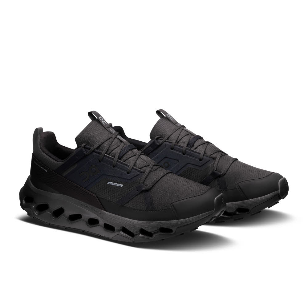 ON CLOUDHORIZON WP Herren Wanderschuhe Trekkingschuhe Low schwarz