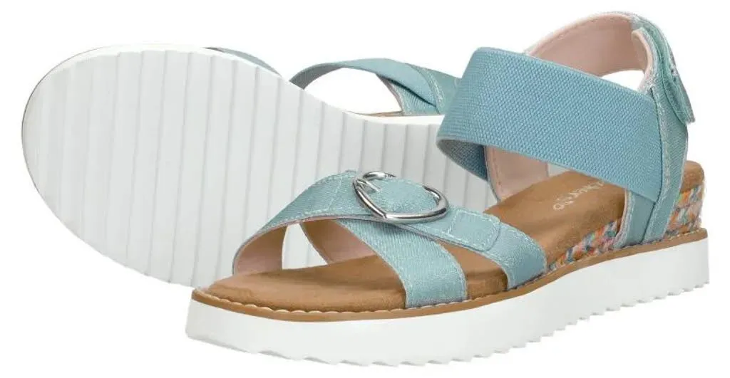 Skechers MISS DESERT KISS HI Mädchen Sandalen blau