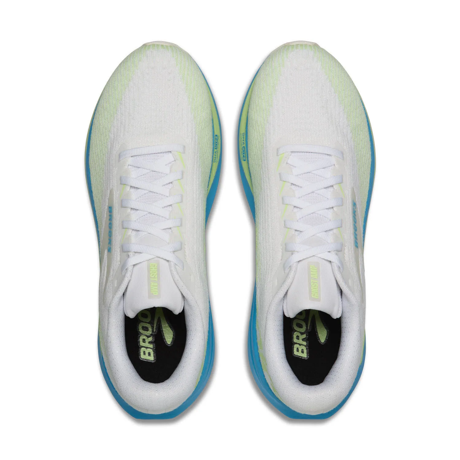 Brooks Ghost Amp Herren Laufschuhe Joggingschuhe weiß/blau
