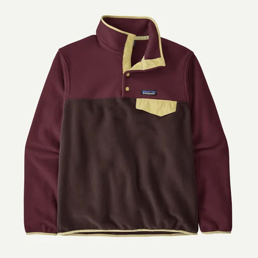 Patagonia LW Synch Snap-T P/O Damen Fleece Pullover braun