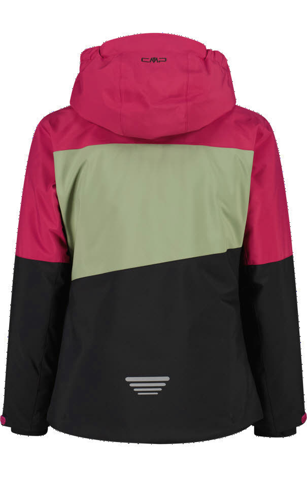 CAMPAGNOLO MÄ JACKET FIX HOOD Kinder Ski-/Snowboardjacke Mädchen amaranto