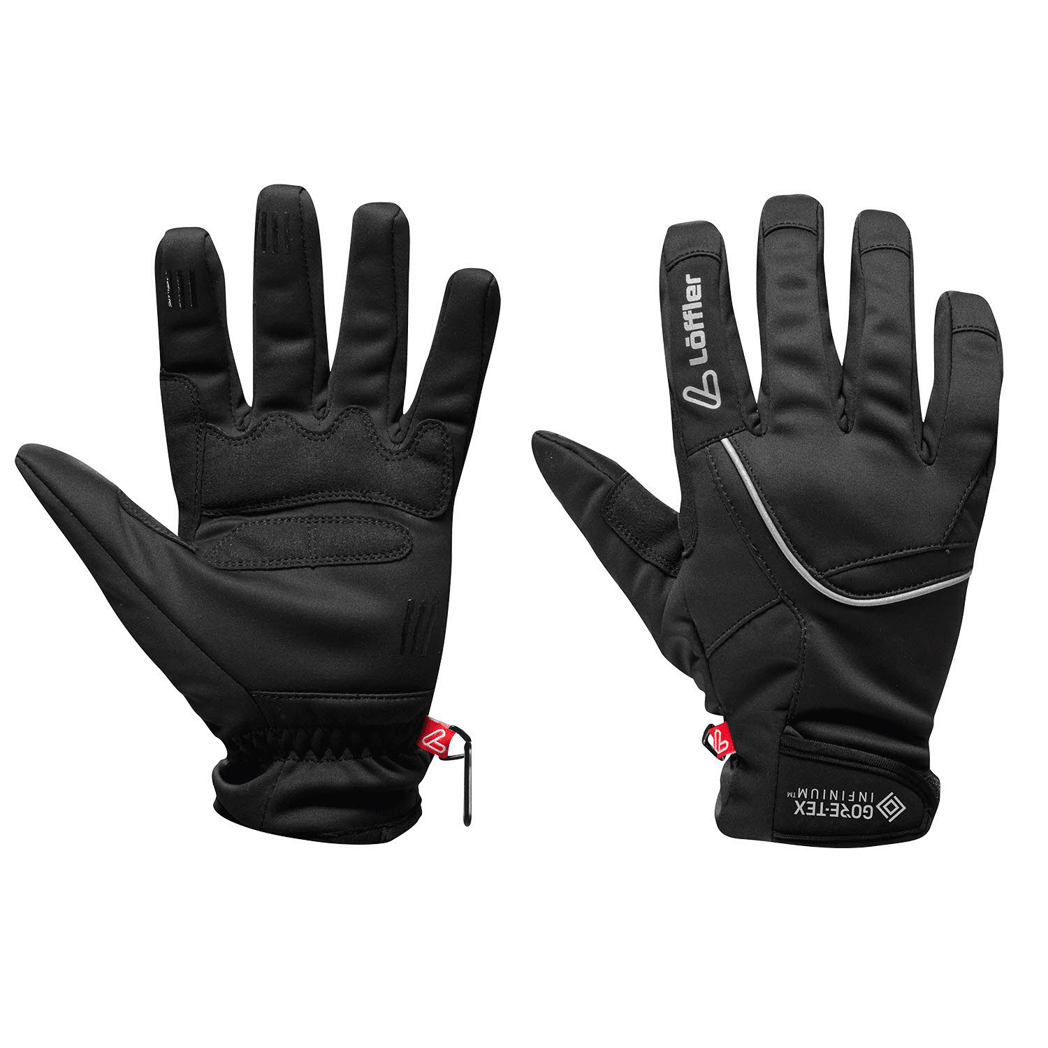 Löffler TOUR GLOVES WS WARM Handschuhe schwarz Herren NEU
