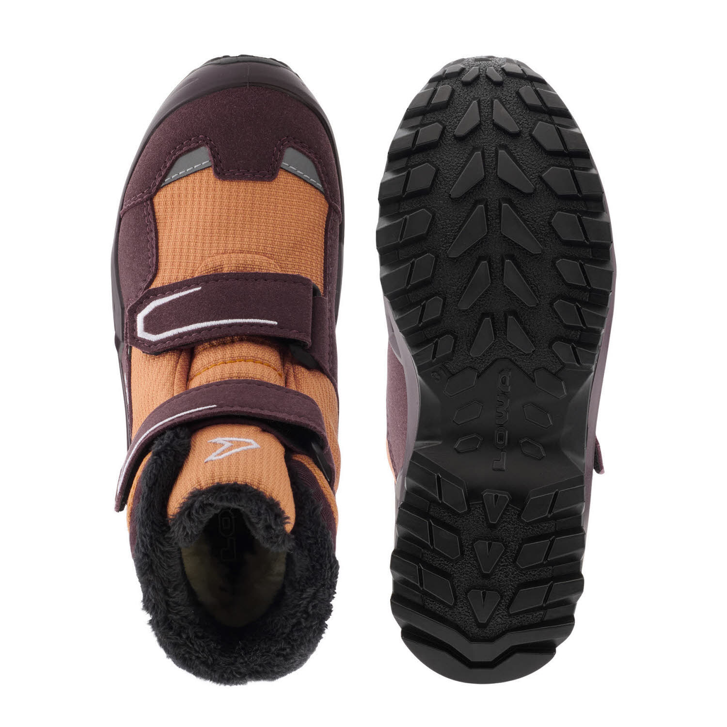 Lowa MILO EVO GTX MID JR Kinder Freizeitschuh Winterschuh braun