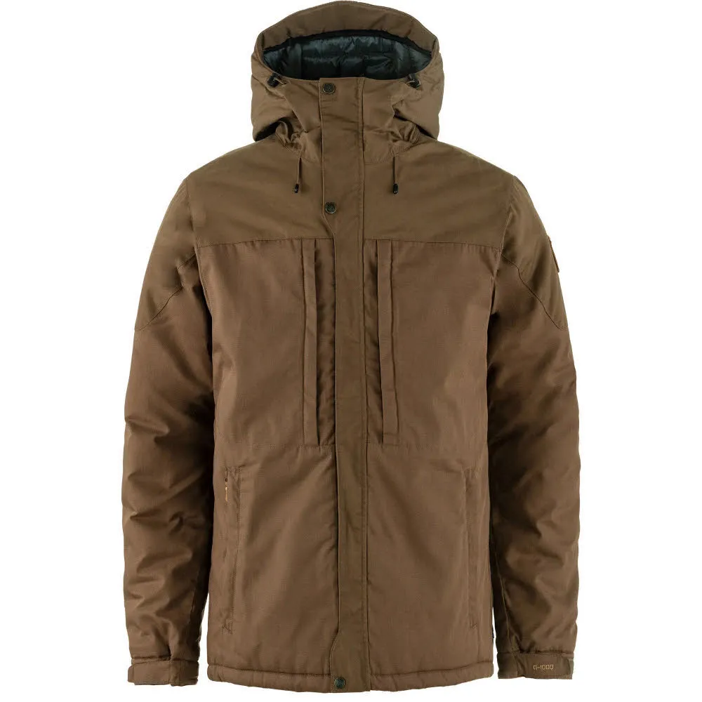 Fjällräven Skogsö Padded Jacket M Herren Winterjacke braun