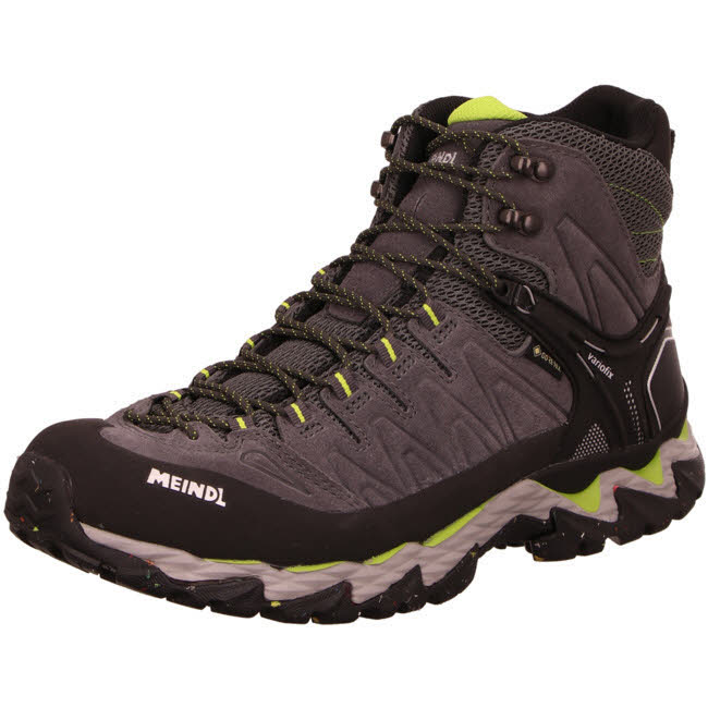 Meindl Lite Hike GTX Herren Trekkingschuhe Wanderschuhe High anthrazit/lime NEU