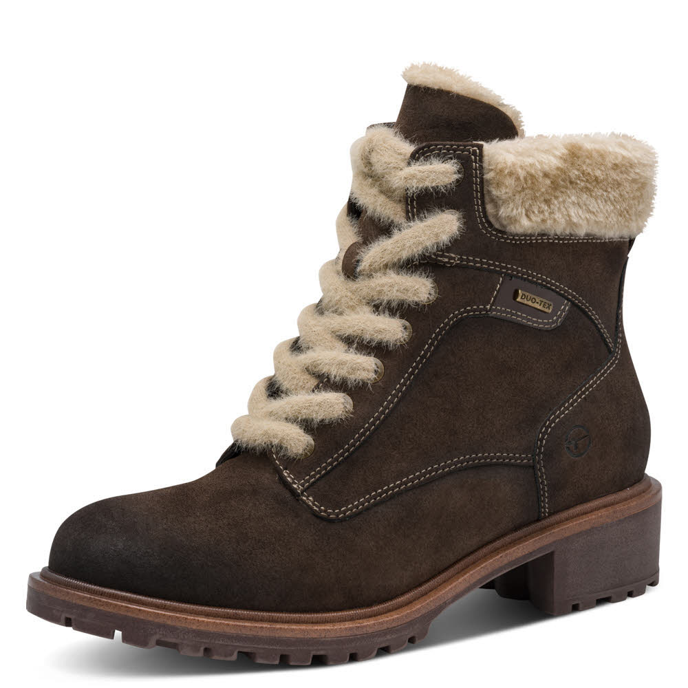 Tamaris Damen Stiefel Stiefelette braun