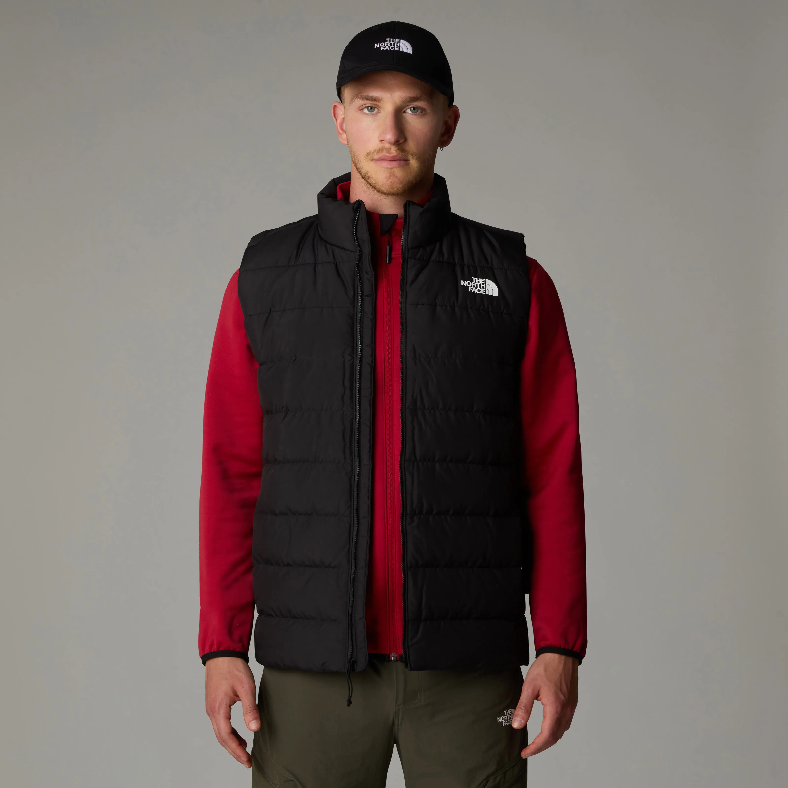 The North Face ACONCAGUA 3 VEST Herren Weste Loft ärmellos schwarz