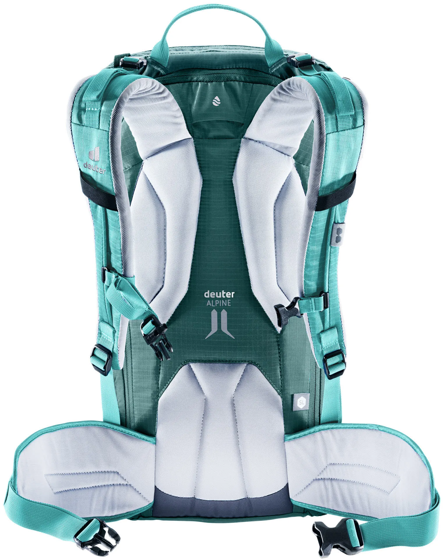 Deuter Freerider 28 SL Skitourenrucksack robust atmungsaktiv schneeabweisendes Material Blau