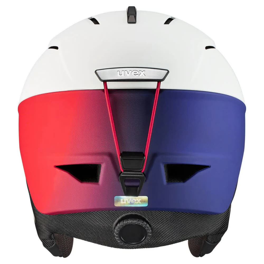 Uvex gravitate Unisex Skihelm Snowboardhelm weiß rot blau