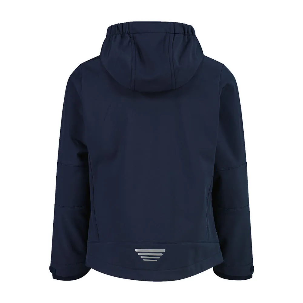 CMP JACKET FIX HOOD Jungen Softshell-Jacke Outdoor-Jacke blau