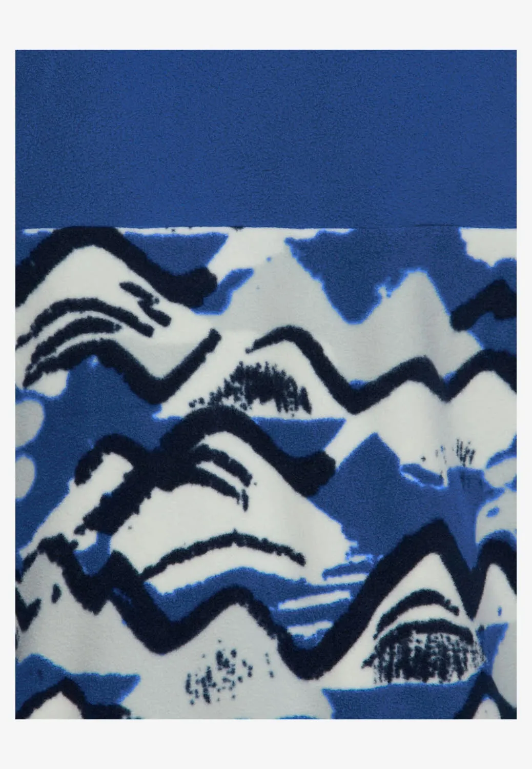 Jack Wolfskin PAW ERA 100 PRINT FZ K Kinder Fleecejacke blau