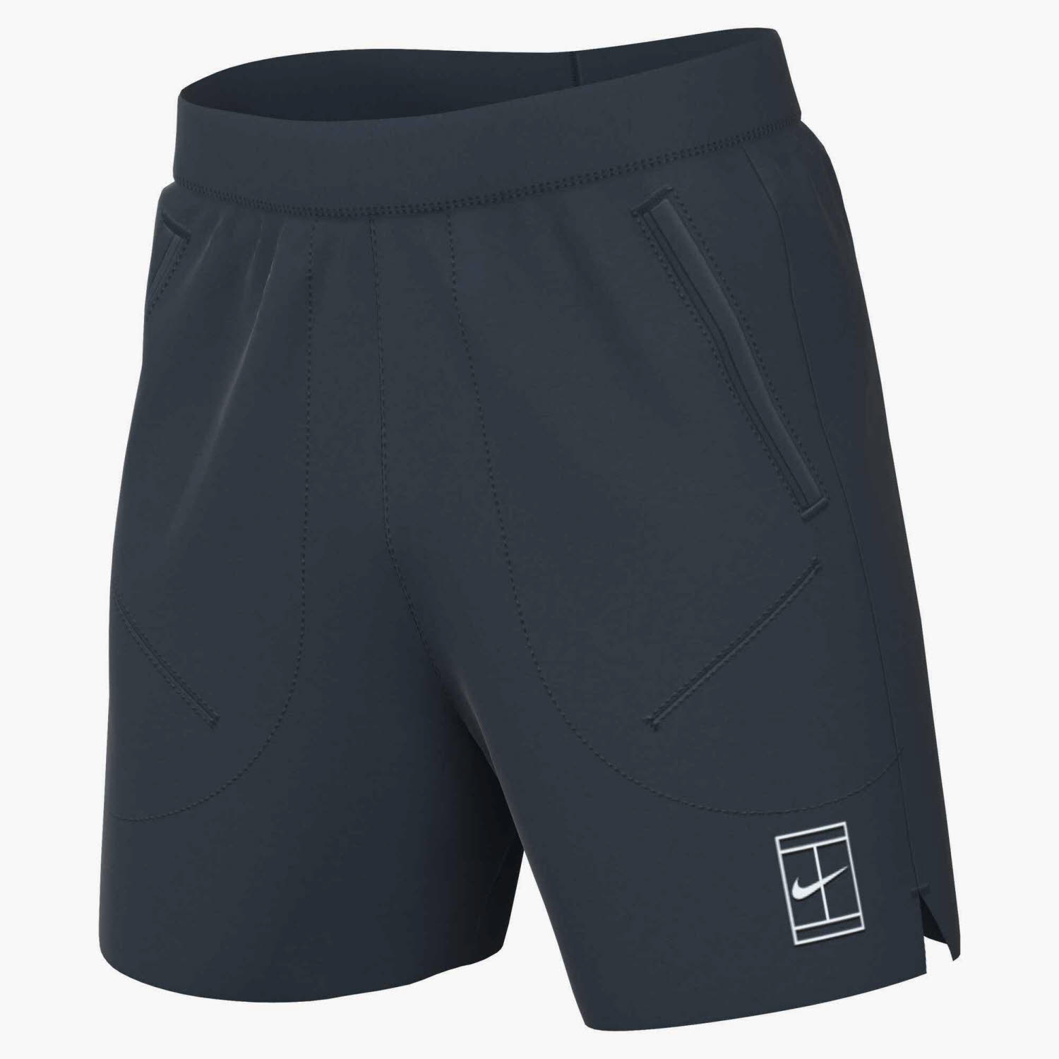 Nike M NKCT DF ADVTG 6IN SHORT Herren Tennisshorts blau