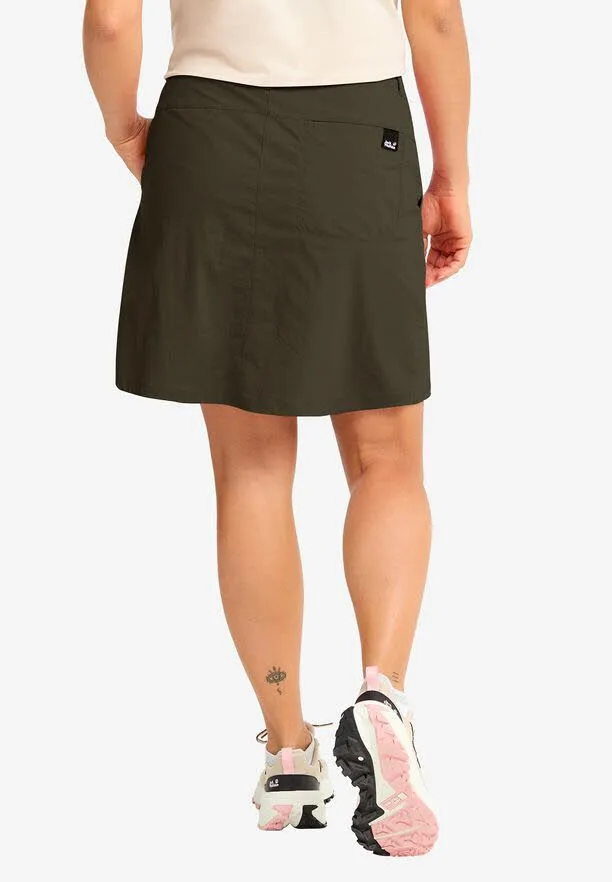 Jack Wolfskin Desert Skort Damen Hosenrock grün