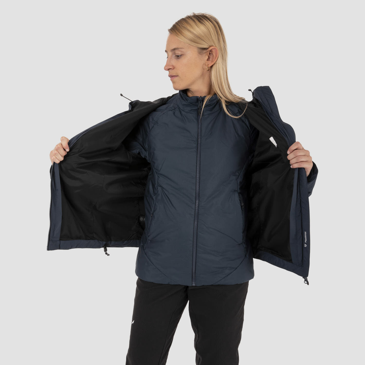Salewa FANES 2L PTX 2/1 JKT Damen 2 in 1 Jacke blau