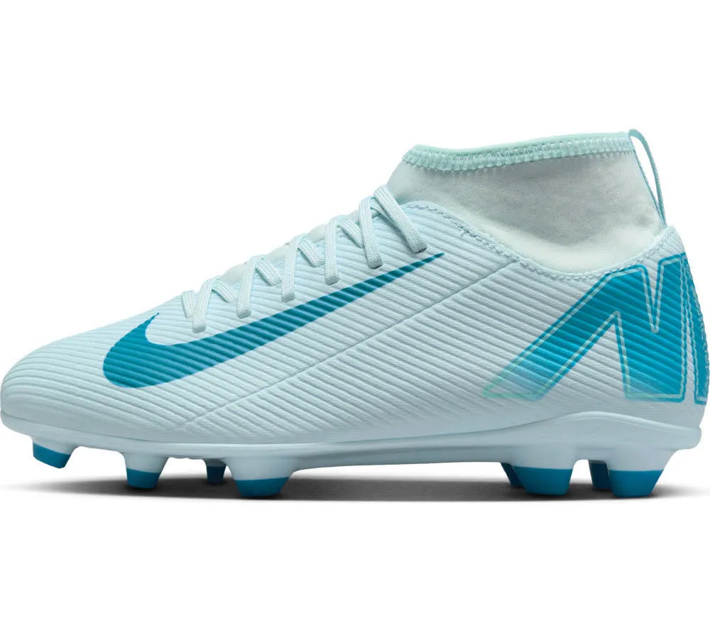 Nike Jr. Mercurial Superfly 10 Club Kinder Fußballschuhe glacier blue/black